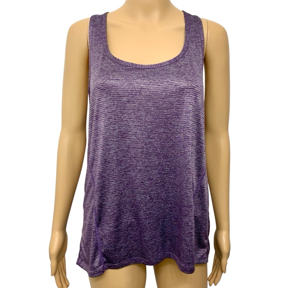 90 Degree By Reflex Purple Sleeveless Relaxed Tank Top women’s size XL
